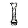 Bohemia Crystal váza na květiny - píšťala 88350/180mm. Moderní brus Kometa.