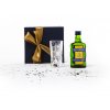 Becherovka v dárkovém balení 50ml + broušená sklenice 50ml
