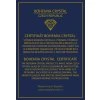 Bohemia Crystal certifikát