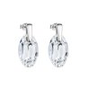 Stříbrné náušnice Elegancy s českým křišťálem Preciosa