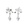 Stříbrné náušnice Royal Jewel by Ogol s kubickou zirkonií Preciosa