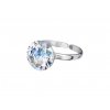 Stříbrný prsten Starry s kubickou zirkonií Preciosa - krystal AB 5174 42