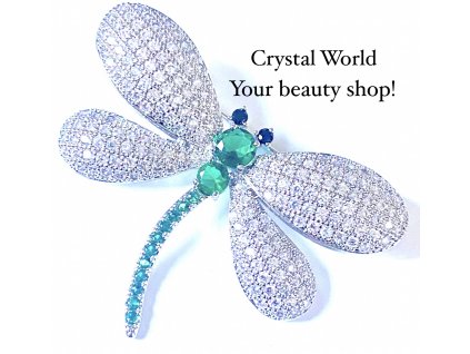 Dragonfly brooch