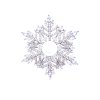 Snowflake brooch