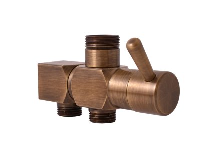 5809 2 keramicky prepinac ke sprchovym tycim s bocnim privodem vody stara mosaz bronz md0708sm rav slezak