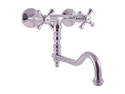 MORAVA RETRO - Umyvadlová/dřezová baterie, Chrom MK301.0/29, RAV Slezák (Barva Chrom, Rozměr 100 mm)