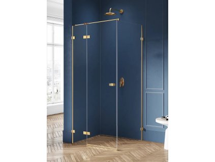 Avexa GOLD Brushed Szögletes Kabin BAL