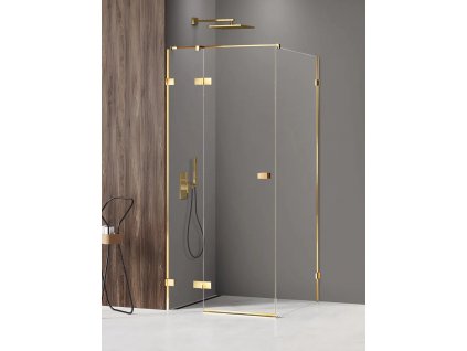 Avexa GOLD Shine Szögletes Kabin BAL