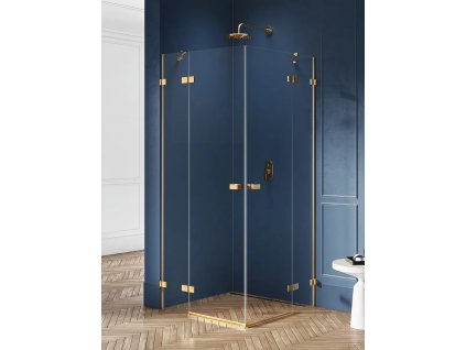Avexa GOLD Brushed Kétszárnyú Kabin