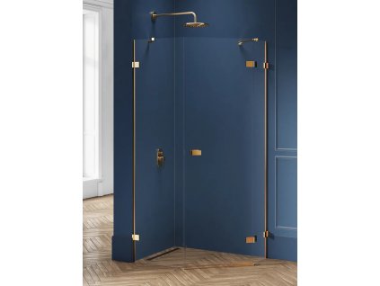 Avexa GOLD Brushed Aszimm 5szög kabin JOBB