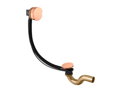 6454 1 sifon vanovy automat komplet 600mm zlata ruzova leskla md0588zrl rav slezak