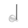 WC papír tartó, függőleges  Rozsdamentes acél és műanyag (ABS)