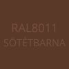 RAL8011 SÖTÉTBARNA
