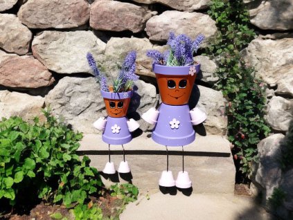 Nagy + Kicsi Cserép Lány