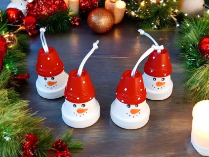 Hóember dekoráció