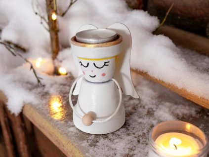 2db Angyalka mécsessel