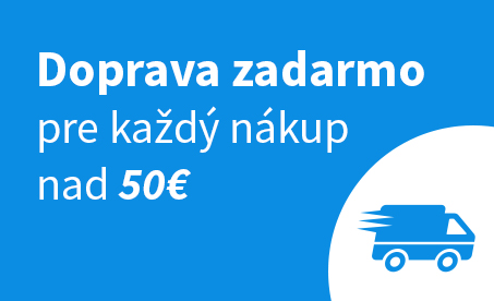 Doprava zadarmo nad 50€