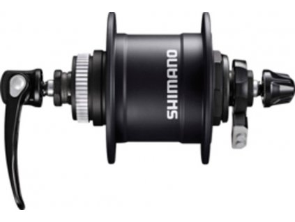 Prední dynamo v náboji Shimano DH-T4050 100mm,32 der, Centerl,1,5 W crn.rychlup.