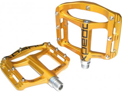 Pedál Xpedo SPRY gold , 9/16", XMX24MC