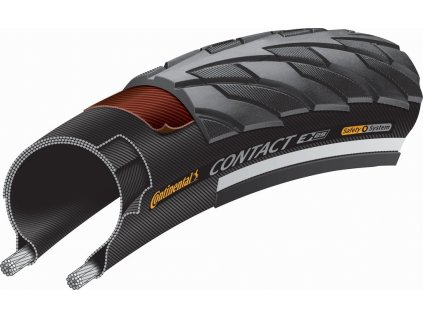 Plášt Conti Contact Reflex 28x1 1/4x1 3/4" 32-622 čierna Reflex