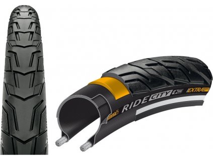 Plášt Conti Ride City drát 28x1 3/8x1 5/8" 37-622 crn/crn Reflex