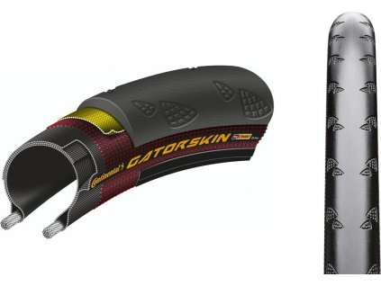 Plášt Conti Gatorskin 28" 700x25 C 25-622 čierna DuraSkin
