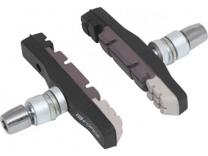 gumičky brzd F jednorázové, črn-šedé balené 70mm