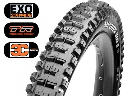 Plášť MAXXIS Minion DHR II 27.5x2.40 WT kevlar EXO TR 3C Maxx Terra