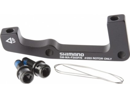 adaptér kotoučové brzdy Shimano přední 203mm standard original balení