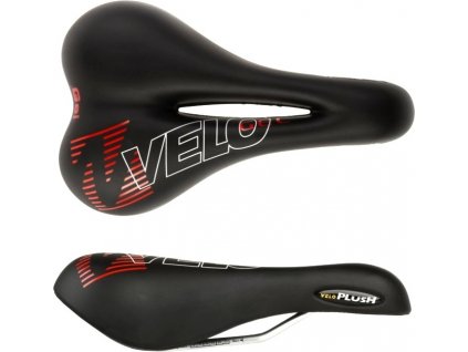 Sedlo MTB VELO Plush gel pánske s dierou