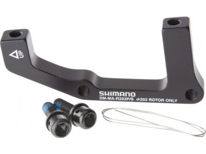 adaptér kotoučové brzdy Shimano zadní 203mm standard original balení