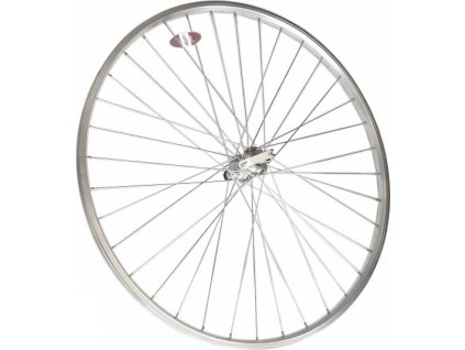 kolo zapletené 26"  559-21 zadní RU 36 děr stříbrné Union/CnSpoke pro 7-k