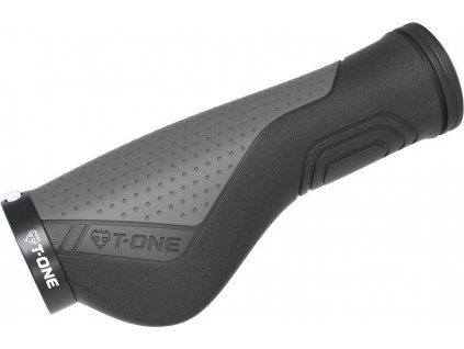 Gripy T-One Ripple Ergo cerná/šedá 130mm 1x zajištení šrouby