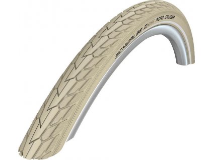 Plášt Schwalbe Road Cruiser HS484 drát 28x1.60"700x40C 42-622krémová-TSRefl.SBC