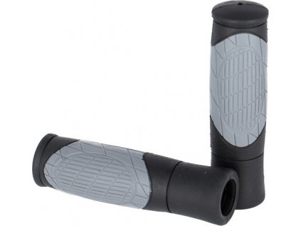 MTB-ATB-gripy Ergotec  Diego Kraton/Gel, 125/125mm pro pár crn/šedá