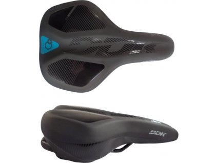 sedlo DDK DD053MFR 270x189mm E-bike Memory černo-modré