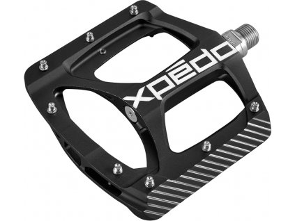 pedály X-PEDO BMX ZED hliníkové, černé
