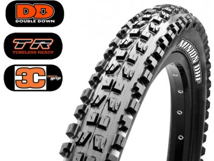 Plášť MAXXIS Minion DHF 29 x 2.50 WT kevlar DD TR 120 TPI 3C Maxx Grip