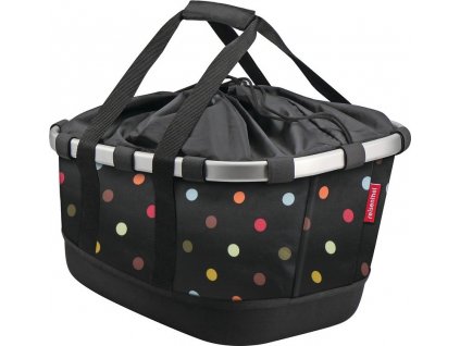 Brašna KLICKfix Bikebasket na nosič dots, 33x27x42cm, UniKlip