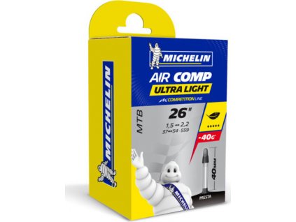 Duša Michelin Aircomp Ultralight 26 x 1,50-2,20 FV40