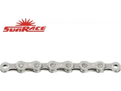 řetěz SunRace CN10E 10k E-BIKE 136čl. stříbrný