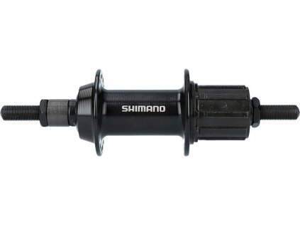 Zad.kolo náboj Shimano FH-TY 500  7-fach 135mm, 36 der, cerná, Nut