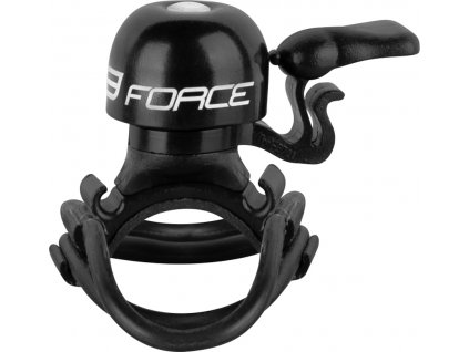 zvonek force chick mosaz plast 19 2 31 8mm cerny img 23026 hlavni fd 3