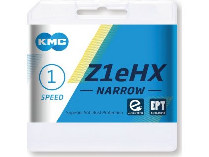Retez KMC Z1eHX Narrow EPT 1/2 x 3/32", 128 clánku, 7,8mm
