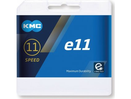 Retez KMC e11 pro elektrokola 1/2" x 11/128", 122 clánku,5,65mm,11-st.