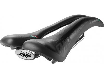 Sedlo Selle SMP Well S Gel cerná, Unisex, 274x138mm, 340g