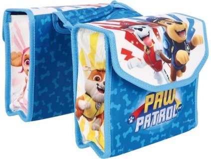 Dvojitá taška PAW Patrol B230 x H200 x T80mm, modrá/biela motiv