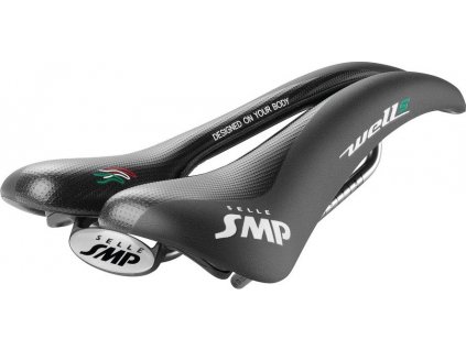 Sedlo Selle SMP Well S cerná, Unisex, 274x138mm, 280g