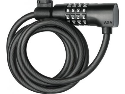 Kabel.zámek AXA Resolute 180/8 Code Délka 180cm O8mm cerná