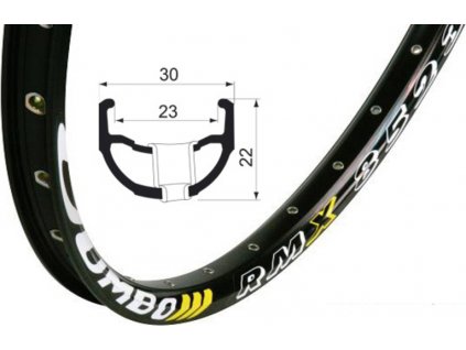 Ráfik REMERX Jumbo 559x23 BA+2nit 36 dier